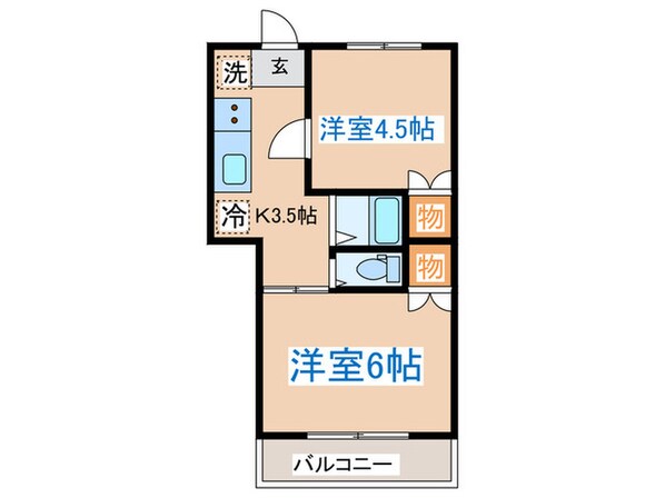 ア-バン初台の物件間取画像